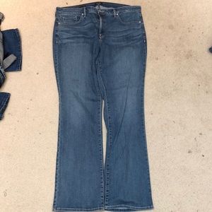 NYDJ Barbara Bootcut jeans 16W excellent used cond